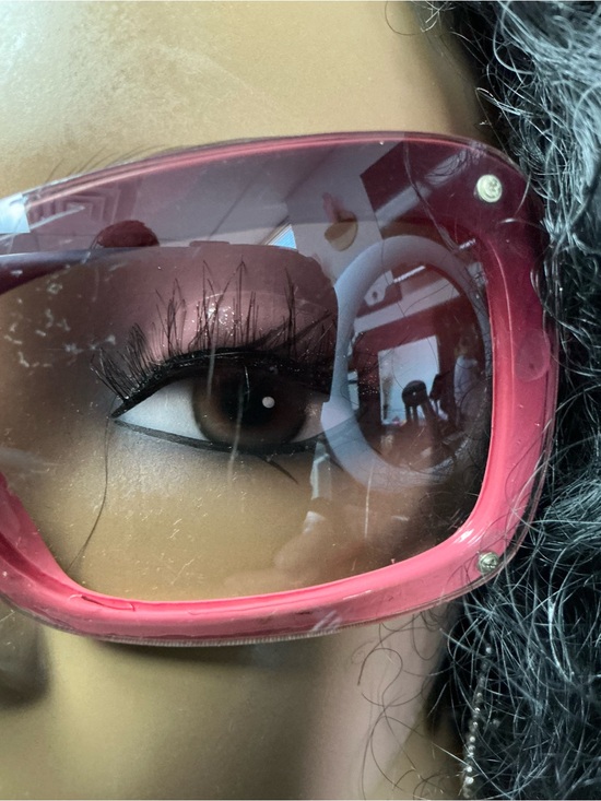 Chanel Pink Gradient Oversized Women\'s Sunglasses main image 4